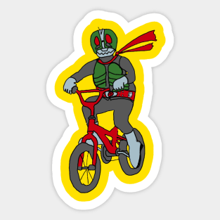 Bicycle Kamen Sticker